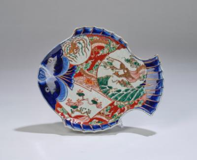 Imari Fischteller, Japan, Meiji Zeit, - Arte Asiatica