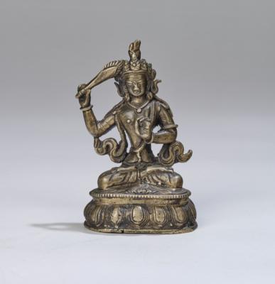Manujushri, Tibet, 18./19. Jh., - Asian Art