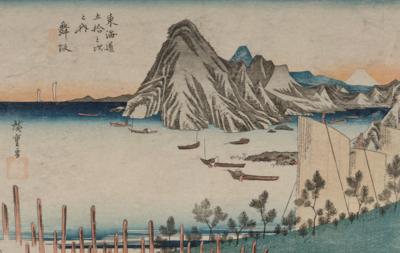Utagawa-Hiroshige (1797-1858) Nachschnitt Meiji, - Arte Asiatica