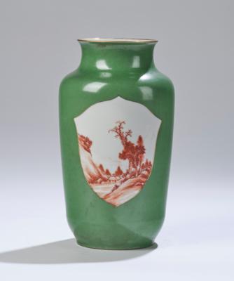 Vase, China, Vierzeichen Marke Hongxian, Republik Periode, - Arte Asiatica
