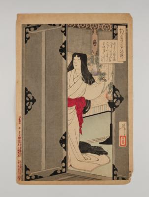 Tsukioka Yoshitoshi, (Edo 1839-1892), - Asiatische Kunst