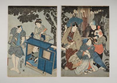 Utagawa Kunisada I (Honjo, Edo 1786-1865 Edo), - Asijské umění