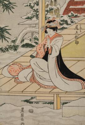 Utagawa Toyokuni I (Edo 1769-1825) - Konami Matsusuke Onoe, - Arte Asiatica