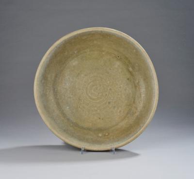 Seladon glasiert Teller, China, Ming Dynastie, - Asiatische Kunst