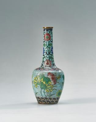 Cloisonné Vase, China, späte Qing Dynastie, - Asijské umění