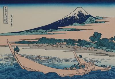 Katsushika Hokusai (1760-1849), Nachschnitt, 20. Jh., - Asijské umění