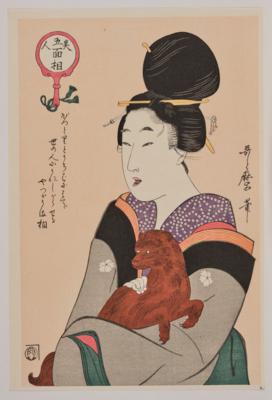 Kitagawa Utamaro (1753- 1806) Nachschnitt, - Asijské umění