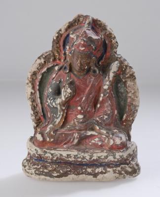 Tsa Tsa des Padmasambhava, Tibet, 19. Jh., - Asian Art