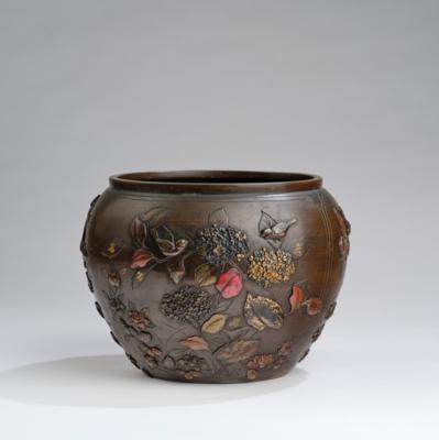 Bronze-Übertopf, Japan, Meiji Periode, - Asian Art