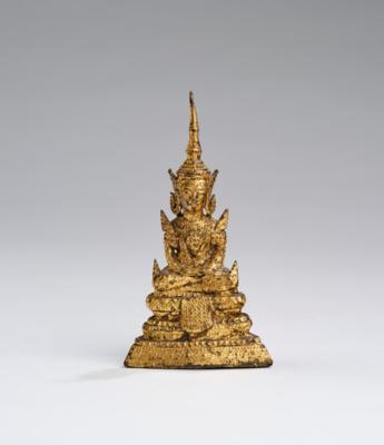 Buddha Shakyamuni, Thailand, Rattanakosi, 19. Jh., - Asijské umění