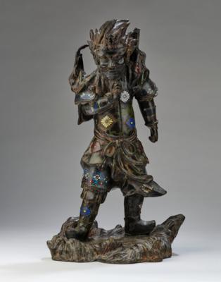 Champlevé Figur, Japan, 19./20. Jh., - Arte Asiatica