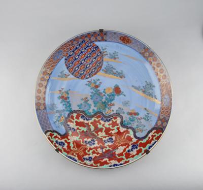 Großer Imari Teller, Japan, Meiji Periode, - Asiatische Kunst