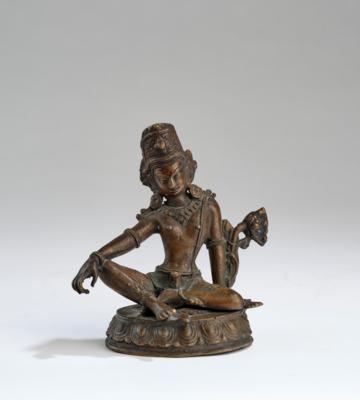 Indra, Nepal, 18./19. Jh., - Arte Asiatica