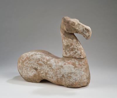 Pferd Torso, China, Han Dynastie (206 v. Chr. - 220 n. Chr.), - Asiatische Kunst