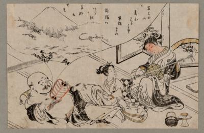 Suzuki Harunobu (1725-1770) Umkreis, - Asiatische Kunst