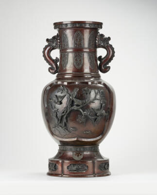 Bronze Vase, Japan, Meiji/Taisho Periode, - Asian Art