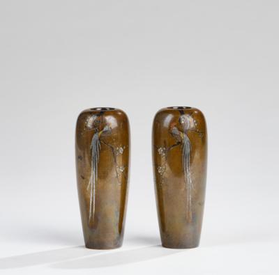 Paar Vasen, - Asiatische Kunst