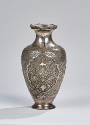 Silber Vase, Iran, 20. Jh., - Arte Asiatica
