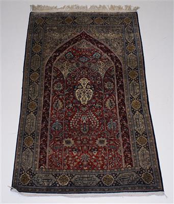 Ghom Seide ca. 219 x 138 cm, - Carpets
