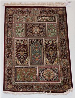 Ghom Seide ca. 115 x 80 cm, - Teppiche für Einrichter und Sammler