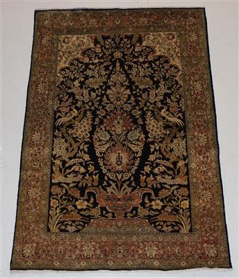 Ghom Seide ca. 205 x 138 cm, - Teppiche für Einrichter und Sammler