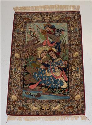 Isfahan ca. 164 x 103 cm, - Carpets