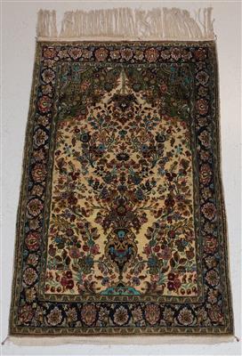 Ghom Seide ca. 160 x 103 cm, - Carpets