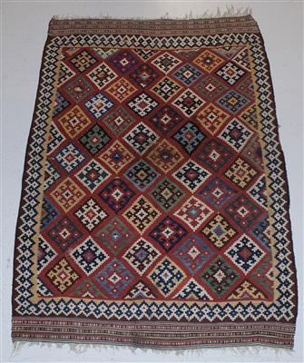 Gaschgai Kelim ca. 233 x 158 cm, - Teppiche für Einrichter und Sammler