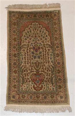 Hereke Seide ca. 125 x 74 cm, - Carpets