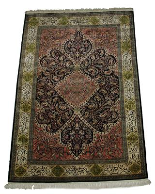 Ghom Seide ca. 209 x 138 cm, - Carpets