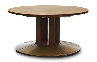 A circular table for the Villa Bergmann, - Design