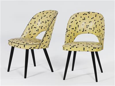 A pair of cup chairs, Gebrüder Thonet, - Design