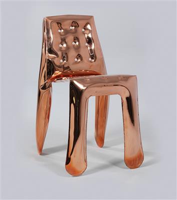 A “Chippensteel Chair Copper”, designed by Oskar Zieta - Design