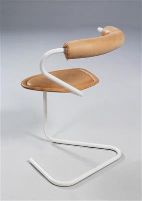 An “Einschwinger” cantilever chair, designed by Stefan Wewerka - Design