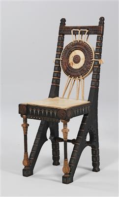 A chair, Carlo Bugatti - Design