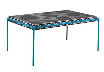 "Burgundy"-Tisch, Entwurf Michele de Lucchi, - Design