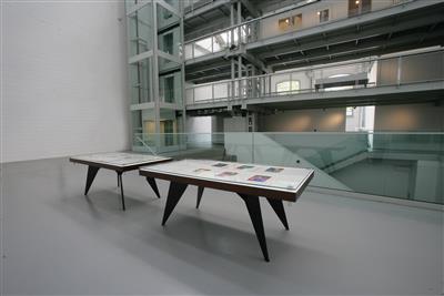 A “Frame Table” (“Collector’s Table”), designed by Martí Guixé, - Design