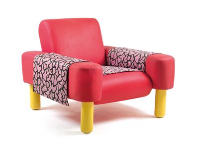 An “Oberoi” armchair, designed by George J. Sowden, - Design