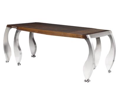 A “Split Table”, designed by Ron Arad, - Design