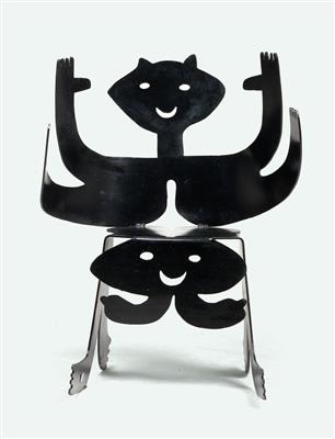 An anthropomorphic chair, designed by Roberto Matta *, - Design