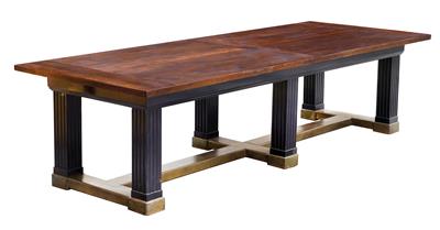 A large table, the design attributed to Josef Hoffmann, - Design