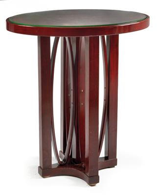 Ovaler Tisch Mod. 415, Entwurf Gustav Siegel, - Design