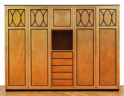 Schrank, Entwurf Robert Oerley zugeschrieben, - Design