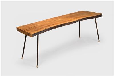 A tree trunk table (bench), Carl Auböck, - Design