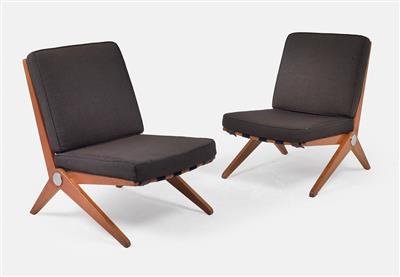 A pair of “Scissor” chairs, Model No. 92, - Design