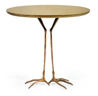 A “Traccia” side table, designed by Meret Oppenheim, - Design