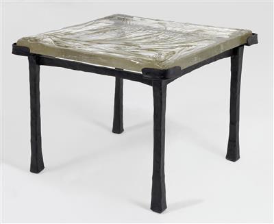 A side table, designed and manufactured by Lothar Klute *, - Design