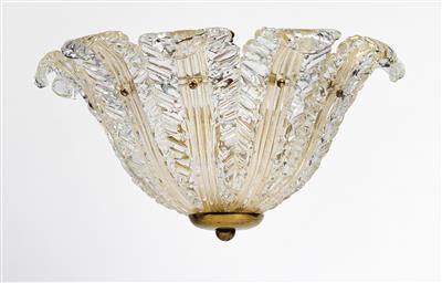 A ceiling lamp, designed by Ercole Barovier, - Design