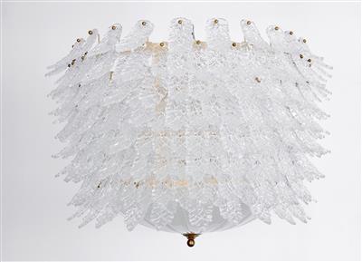 A large pendant lamp, Seguso Vetri d’Arte, - Design