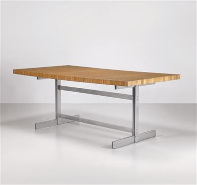 A “Bois Debout” table/desk, designed by Jules Wabbes, - Design